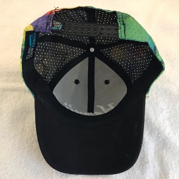 Island Crew Hawaii Adjustable SnapBack Tropical Color State Beach Baseball Cap - Picture 5 of 14